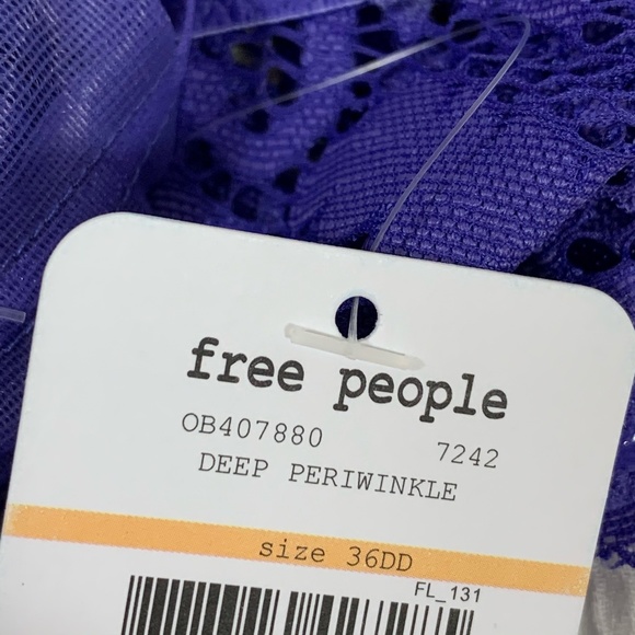 FREE PEOPLE Stretch Lace UW Love Letters Bra - Picture 9 of 12